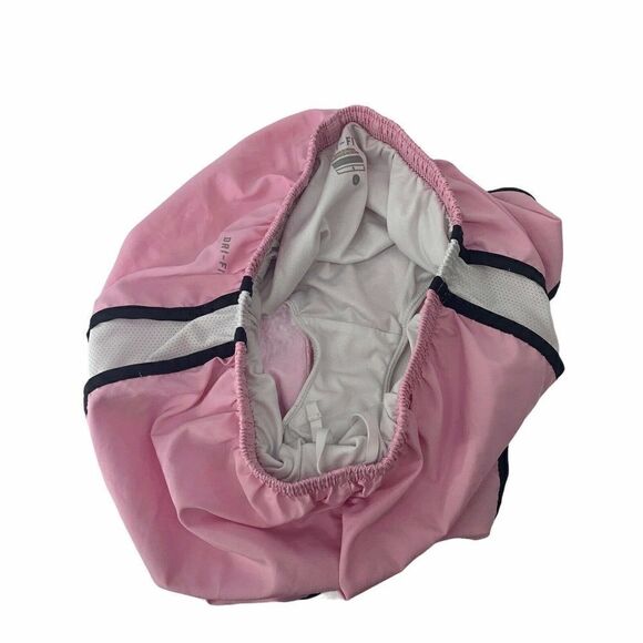 Nike Dri-Fit Lined Running Shorts Girls Large Pink - Picture 4 of 5
